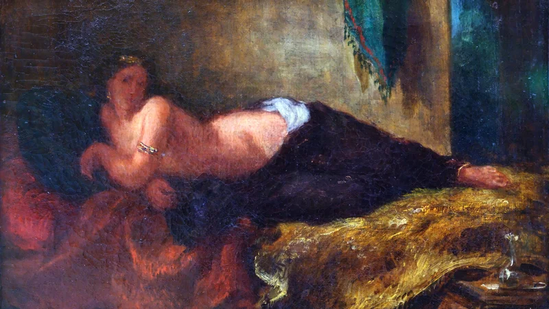 Eugène Delacroix — Odalisque