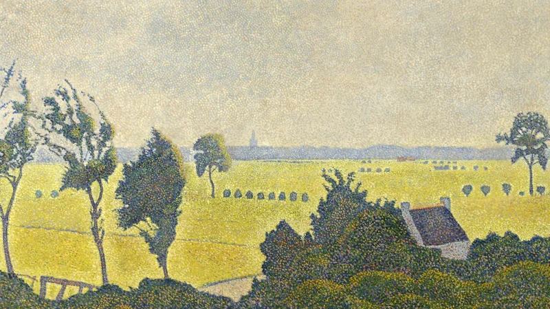 Alfred William Finch — Landscape in Seneffe