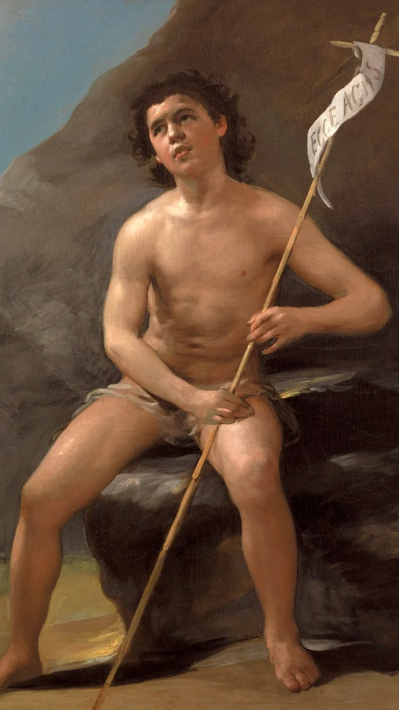 Francisco Goya — Saint John the Baptist in the Desert