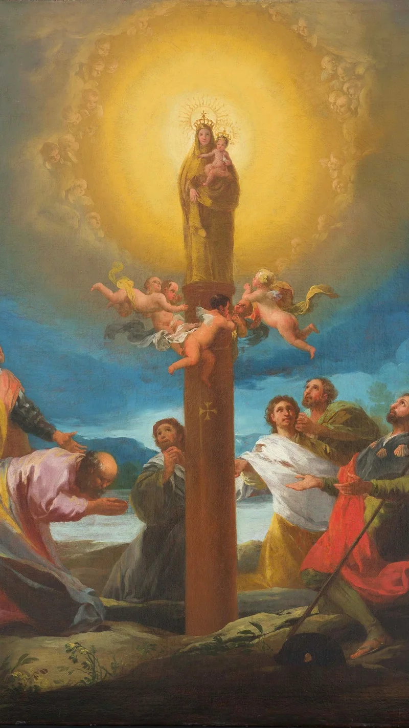 Francisco Goya — The Apparition of the Virgin of the Pilar