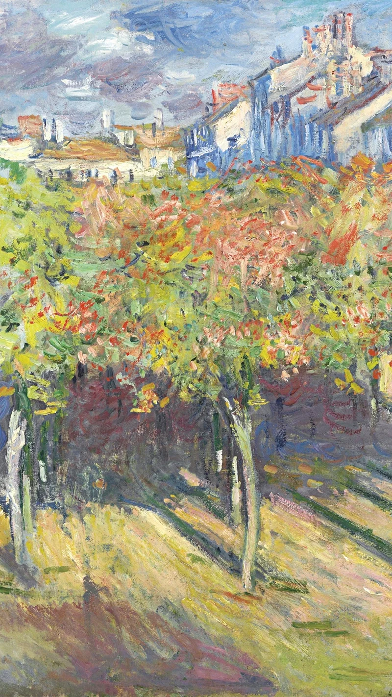 Claude Monet — Les Tilleuls à Poissy