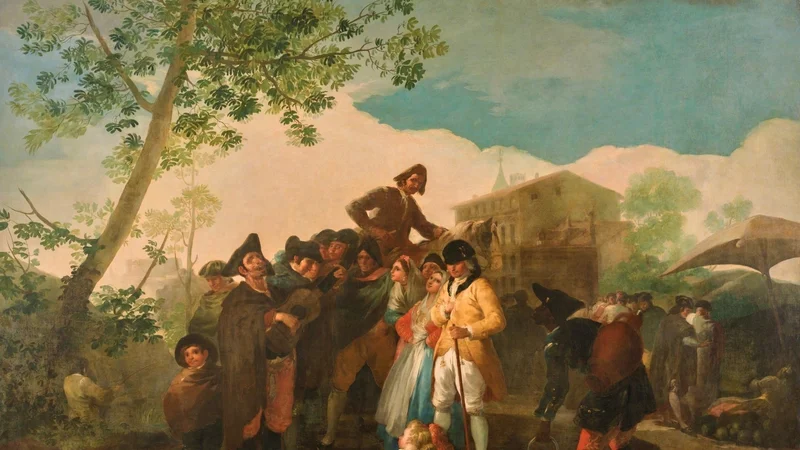 Francisco Goya — The Blind Guitarist