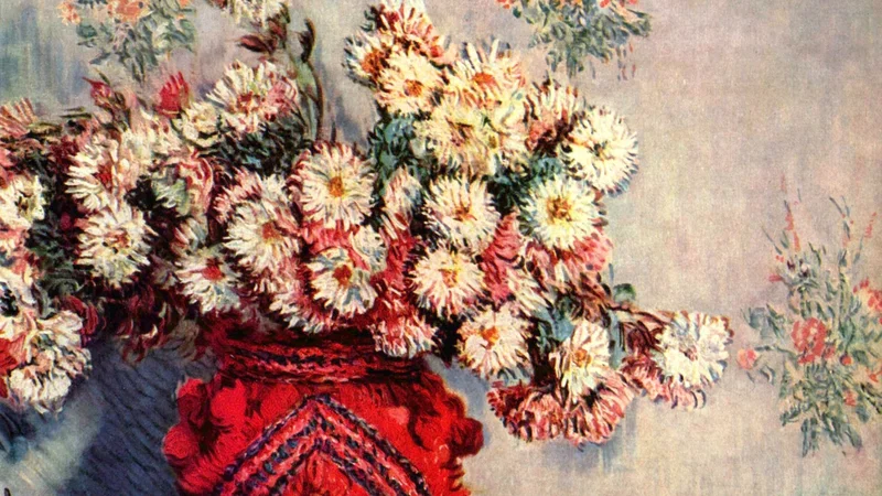Claude Monet — Chrysanths