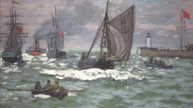 Claude Monet — The Entrance to the Port of Le Havre