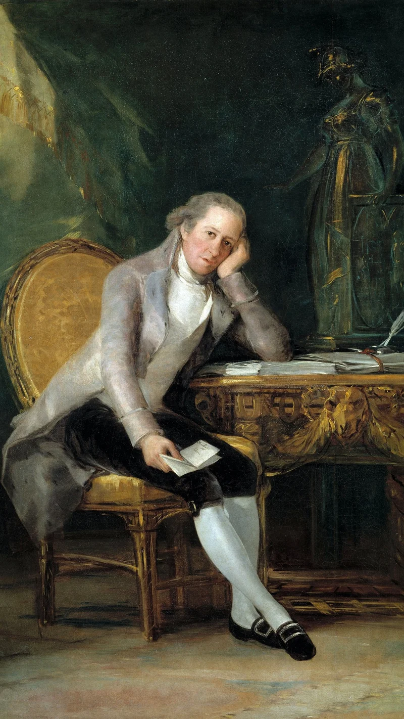 Francisco Goya — Portrait of Gaspar Melchor de Jovellanos