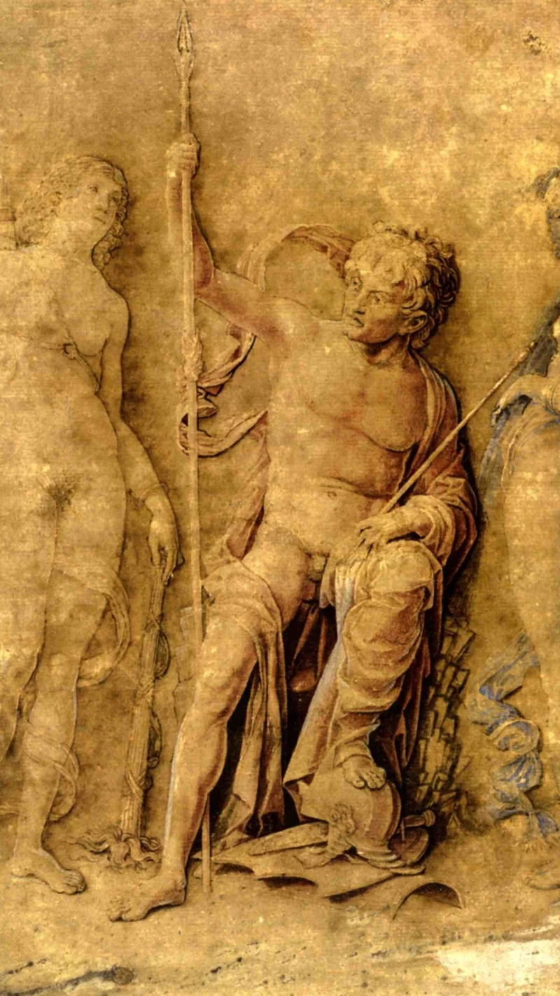 Andrea Mantegna — Three Deities