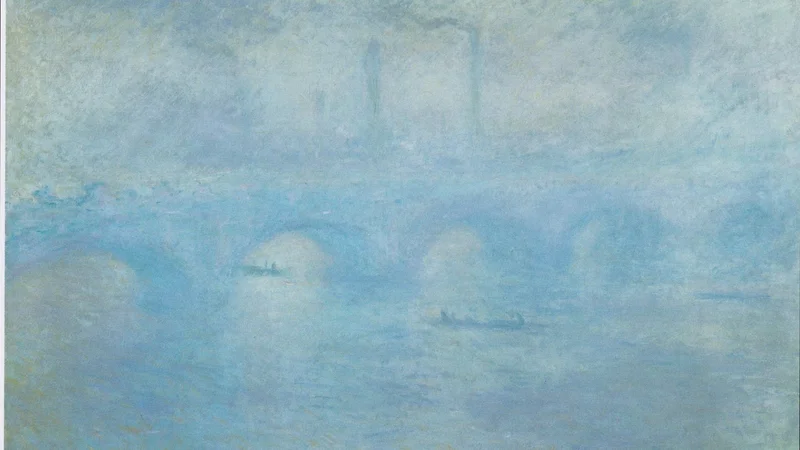 Claude Monet — Waterloo Bridge. Effect of Fog