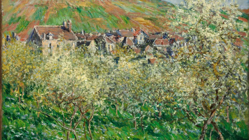 Claude Monet — Flowering Plum Trees
