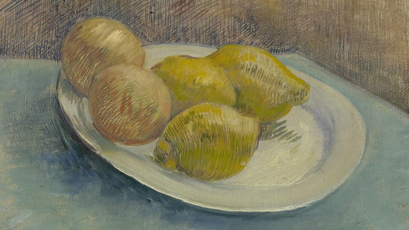 Vincent van Gogh — Dish with Citrus Fruit