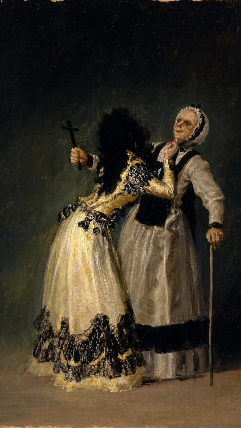 Francisco Goya — The Duchess of Alba and la Beata