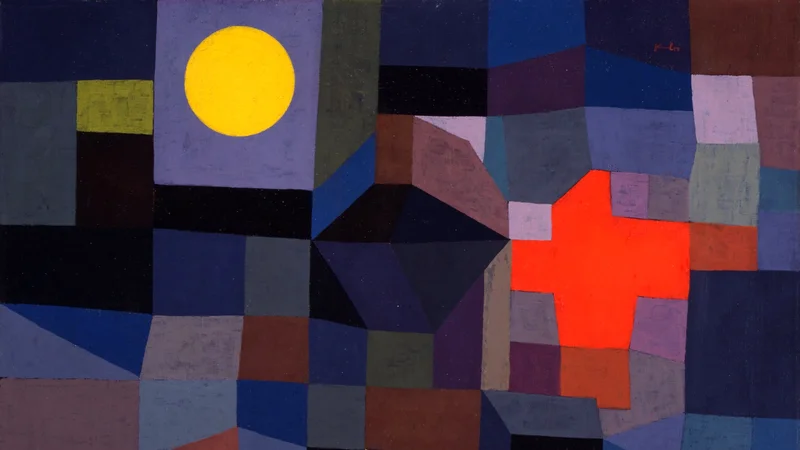 Paul Klee — Fire at Full Moon