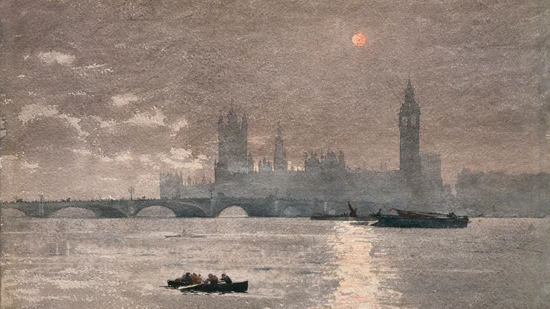 Westminster au coucher du soleil