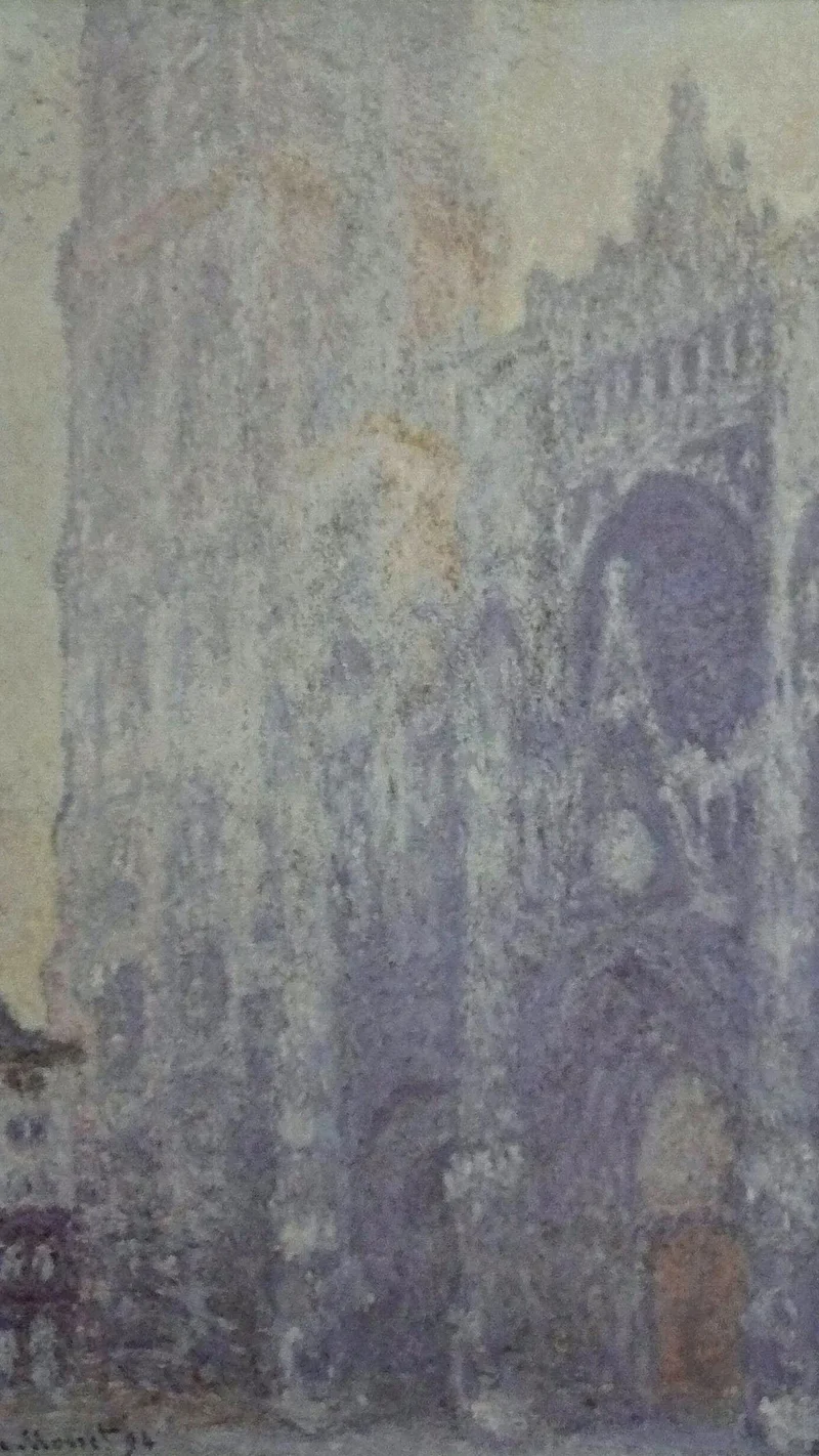 Claude Monet — Rouen Cathedral, Portal and Tower Saint-Romain, Morning Light