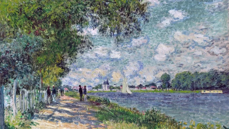Monet - La Seine à Argenteuil - SFMOMA