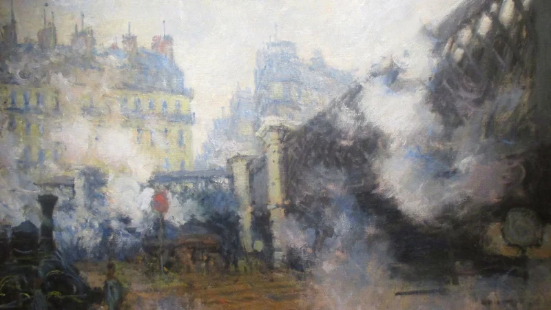 Claude Monet — Pont de l'Europe, gare Saint-Lazare
