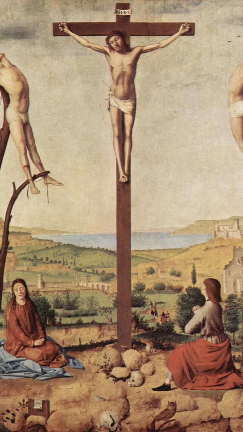 Antonello da Messina — The Antwerp Crucifixion