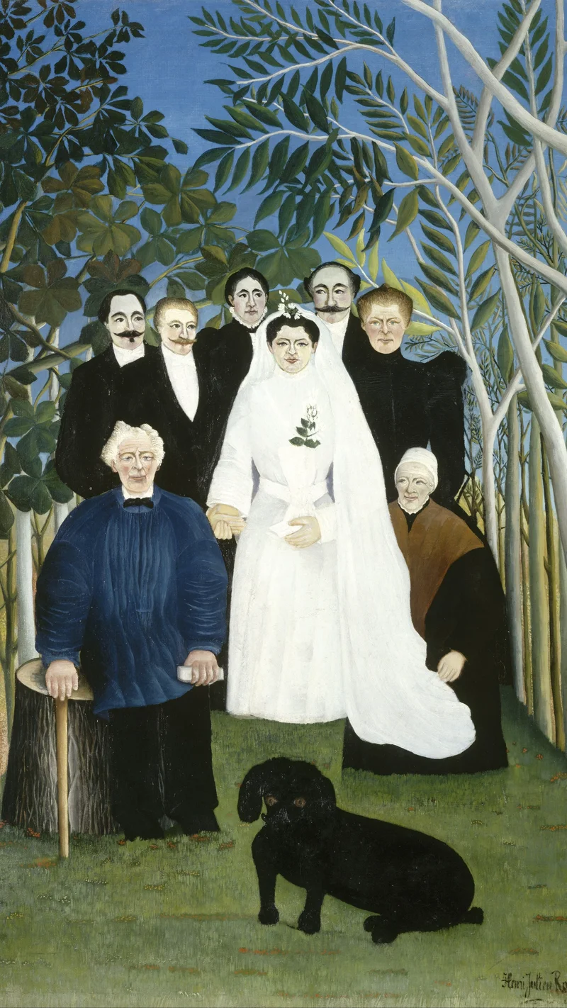 Henri Rousseau — La fiesta de bodas