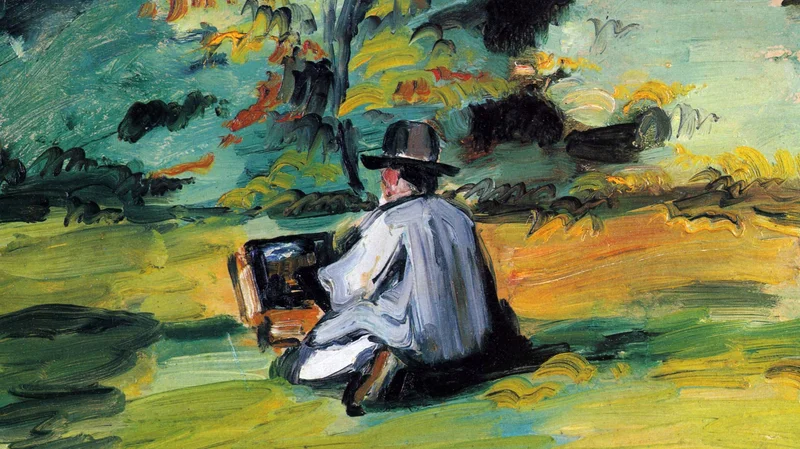 Paul Cezanne — Un peintre au travail