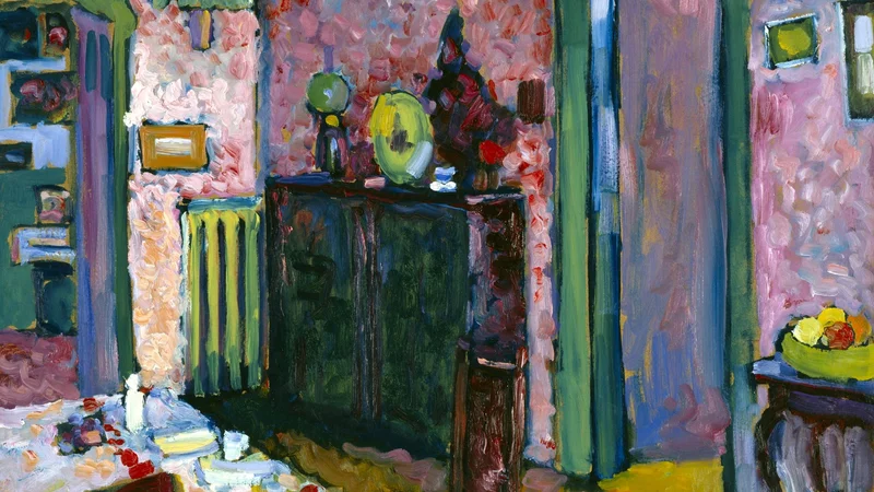 Wassily Kandinsky — Interior (My Dining Room)
