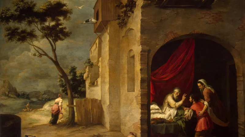 Bartolomé Esteban Murillo — Isaac Blessing Jacob