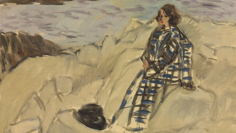 Marguerite on the Rocks at Antibes