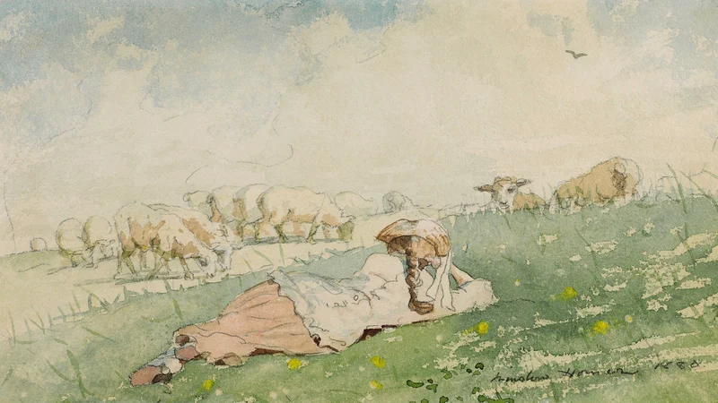 Winslow Homer — Die Hirtin
