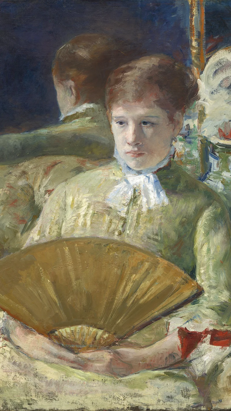 Mary Cassatt — Woman with a Fan