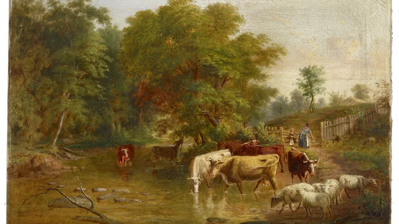 Jacob Cox — Farm Landscape Scene