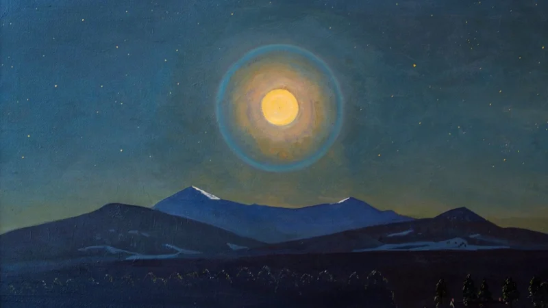 Rockwell Kent — Moonlight,Winter