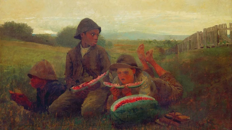 Los niños de la sandía