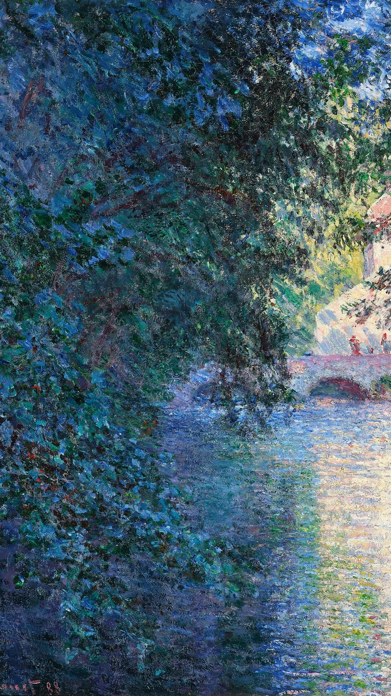 Claude Monet — Claude Monet - Le Moulin de Limetz (W 1210a)
