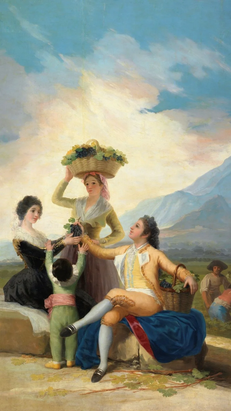 Francisco Goya — The Grape Harvest