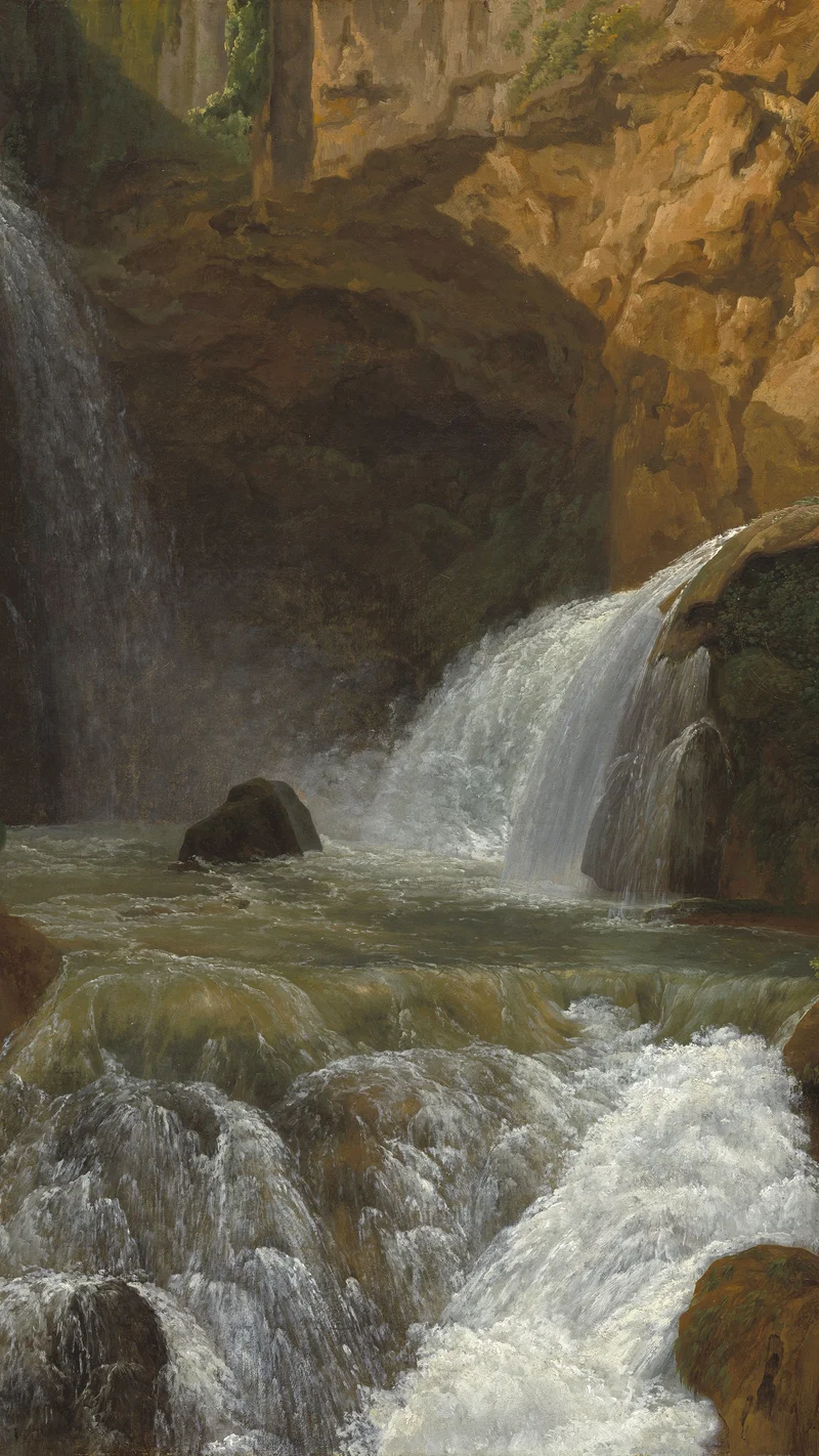Jean-Joseph-Xavier Bidauld — View of the Waterfalls at Tivoli