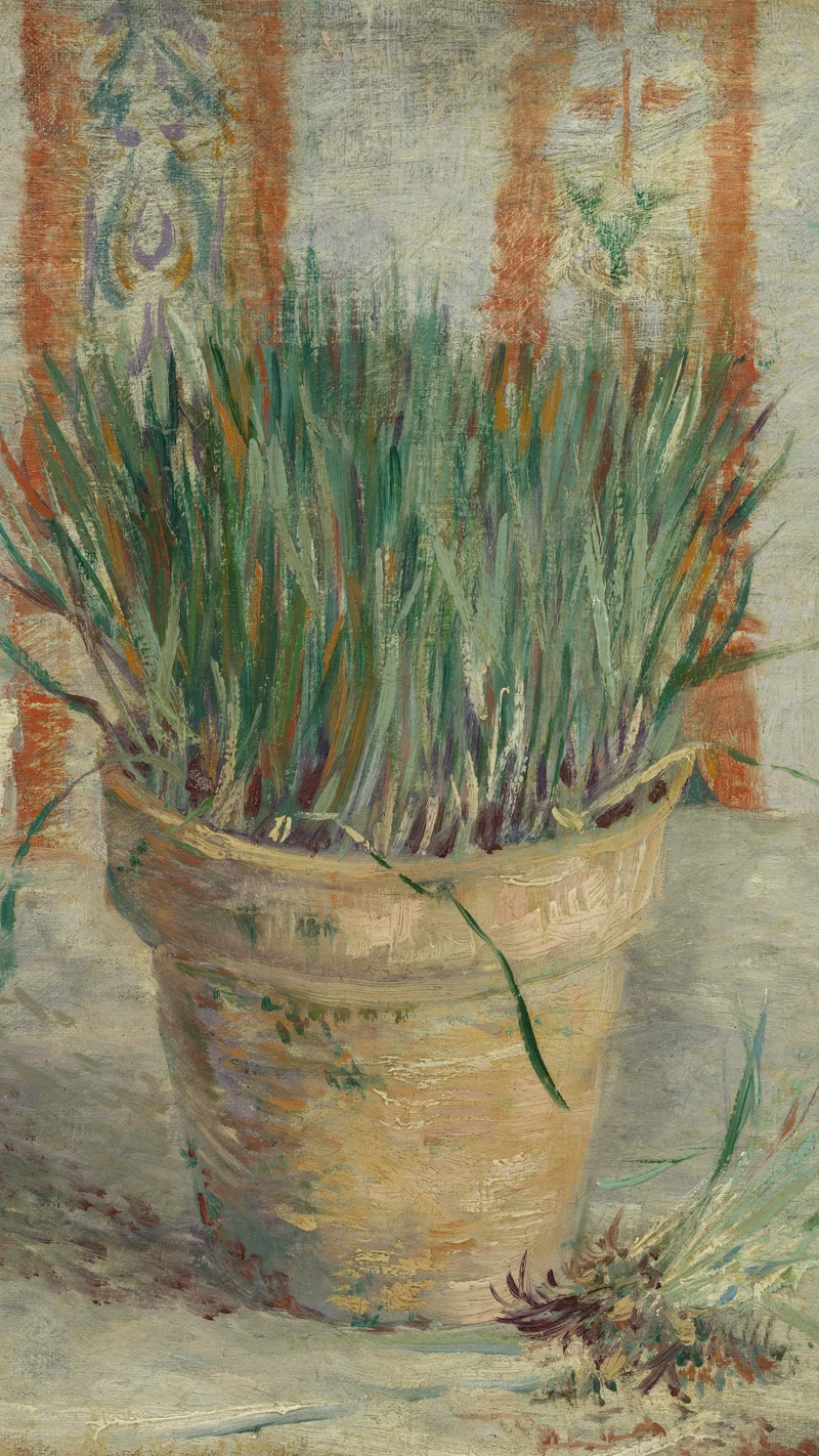 Vincent van Gogh — Flowerpot with Garlic Chives