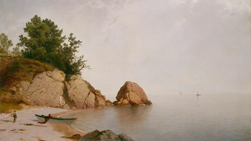 John Kensett — Beach at Beverly