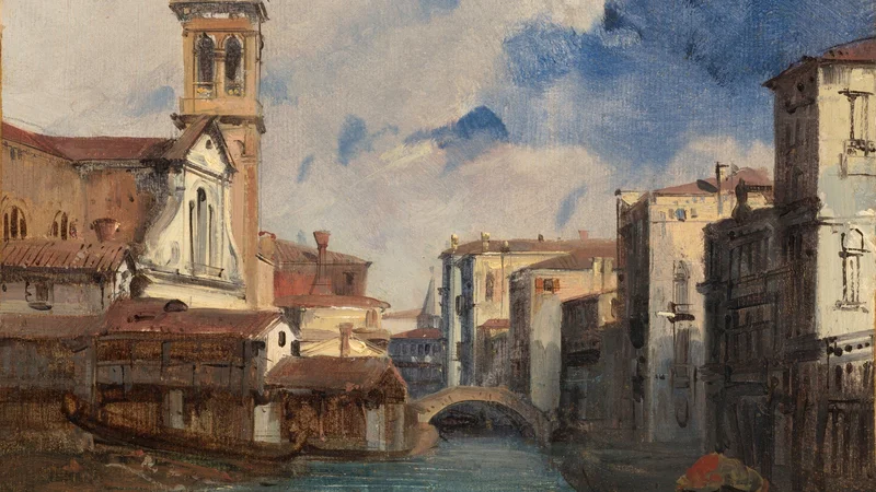 The Church of San Trovaso, Venice