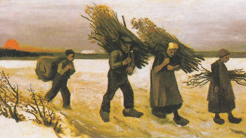 Vincent van Gogh — Wood Gatherers in the Snow