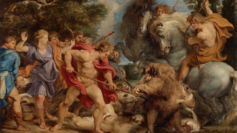 Peter Paul Rubens — Die Jagd auf den Kalydonischen Eber