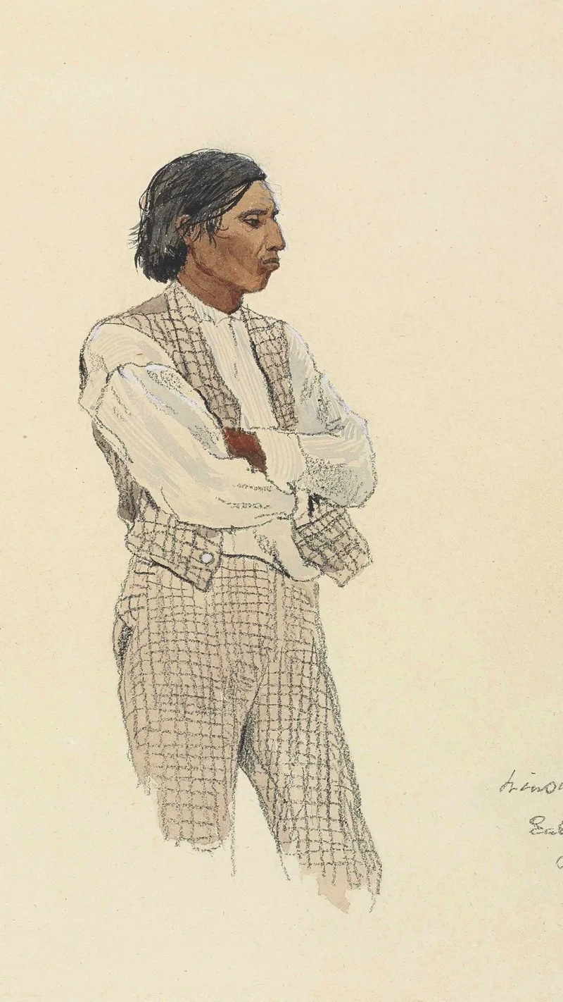 Winslow Homer — David Pharoah, The Last of the Montauks