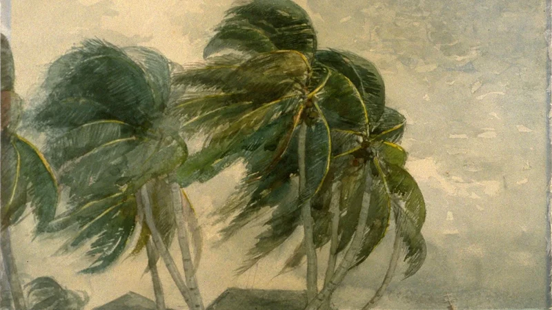 Winslow Homer — A 'Norther', Key West