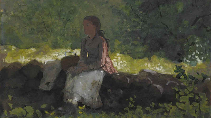 Winslow Homer — On the fence
