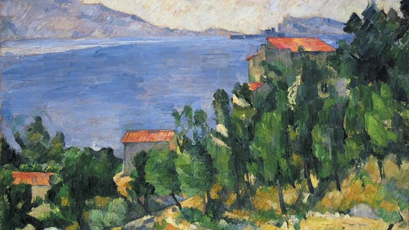 Paul Cezanne — View of Mt. Marseilleveyre and the Isle of Maire (L'Estaque)
