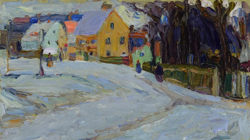 Wassily Kandinsky — Schwabing - Nikolai Square