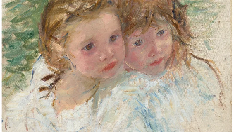 Mary Cassatt — Two Little Sisters