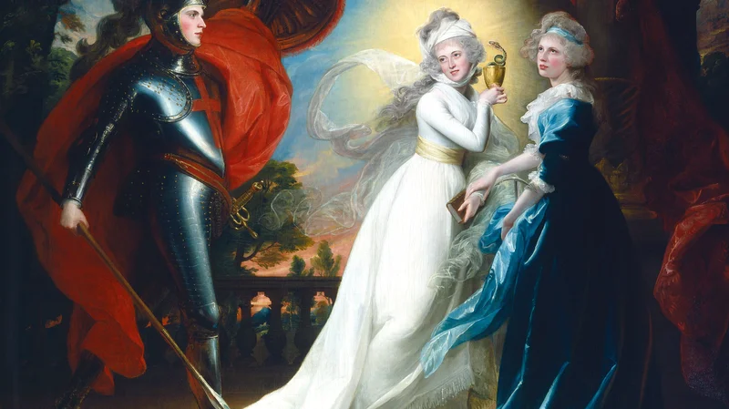 John Singleton Copley — The Red Cross Knight
