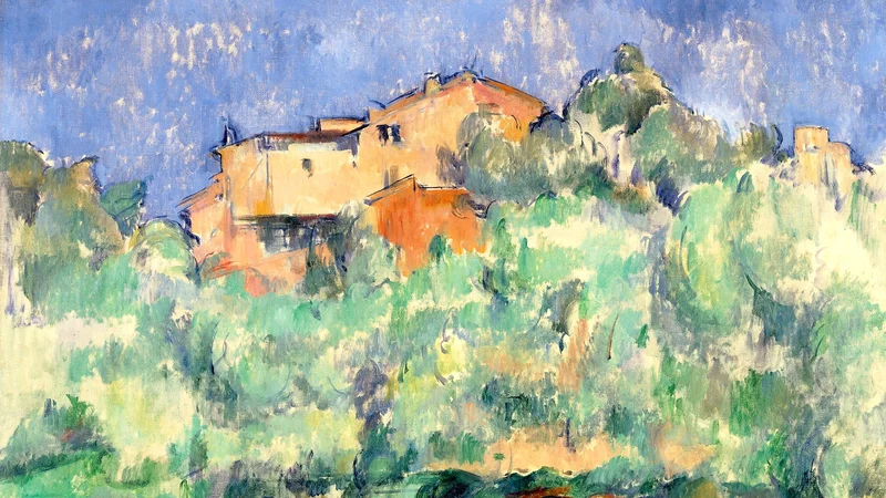 Paul Cezanne — The Pigeon Tower at Bellevue