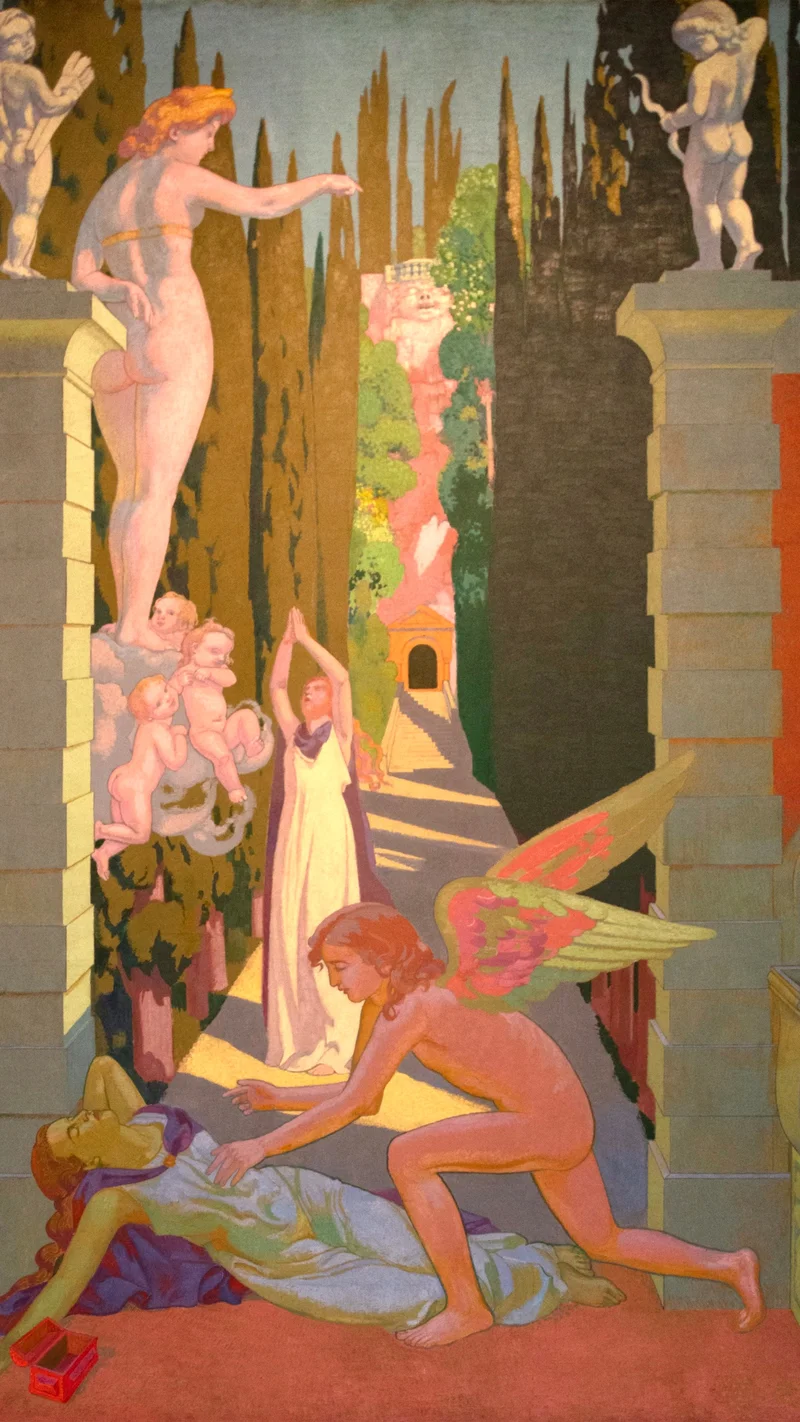 Maurice Denis — The Story of Psyche - Fourth panel