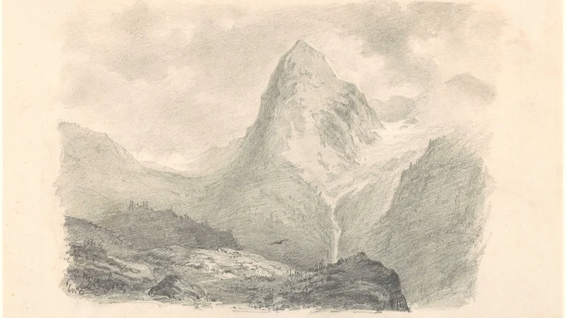 John Singer Sargent — The Alps