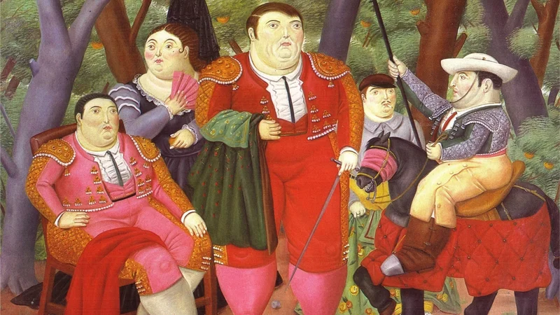 Fernando Botero — Lefty and His Gang