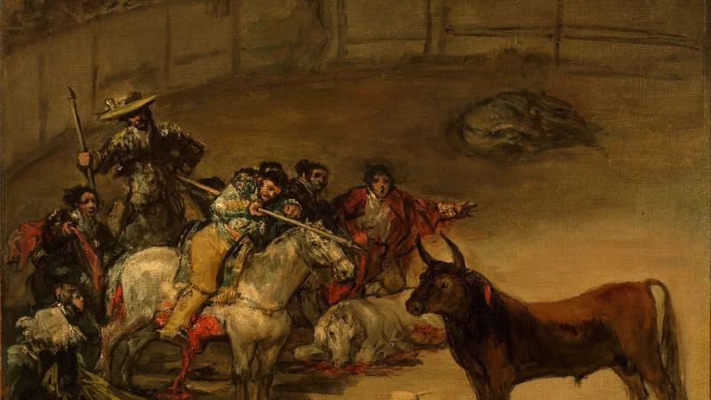 Francisco Goya — Bullfight, Suerte de Varas